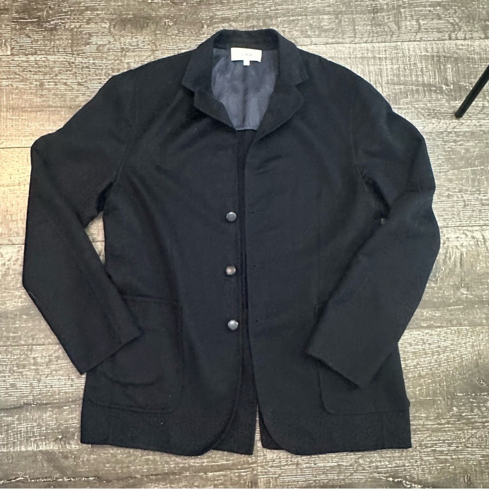 Malo Navy Cashmere Blazer
